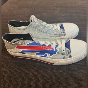 Women’s Buffalo bills glitter FOCO sneaker size 9